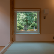 和室からの風景